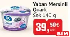 SEK YABAN MERSİNLİ QUARK 140 G